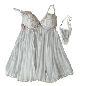 Seductivewear by Cinema Sheer with Padded Bra and Adjustable Straps and Band